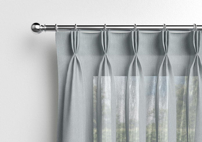 Salerno Voile, Dove Grey - Made to Measure Curtains - Image 12